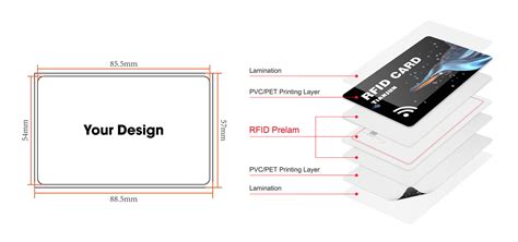 standard rfid card size|rfid card.